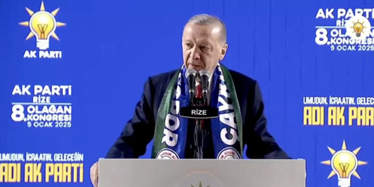 Cumhurbaşkanı Erdoğan: Türkiye'nin en büyük sorunu tatlı su siyasetçileri