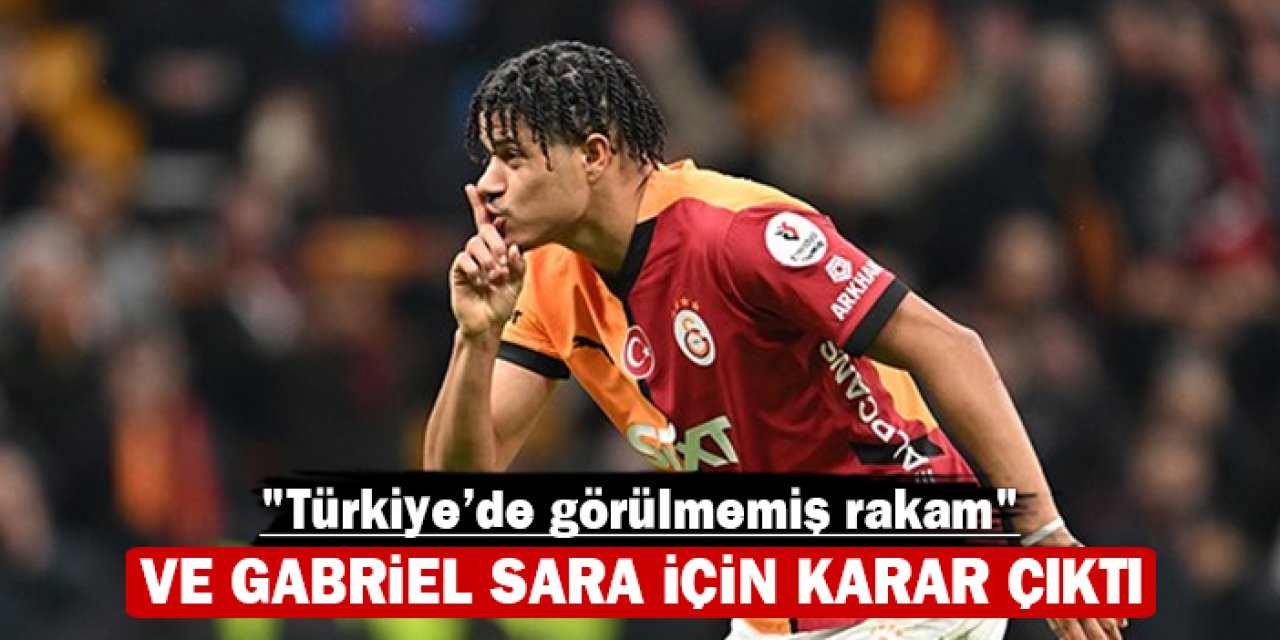 Galatasaray'da Gabriel Sara kararı: Ara transferde ayrılıyor mu?