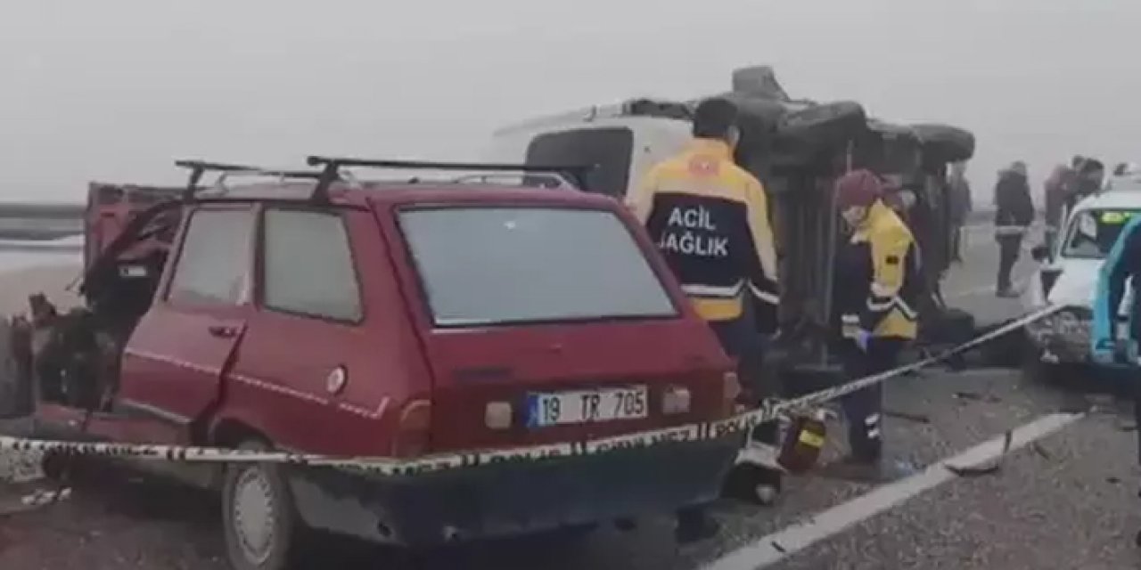 Yoğun sis Kırşehir’de faciaya neden oldu