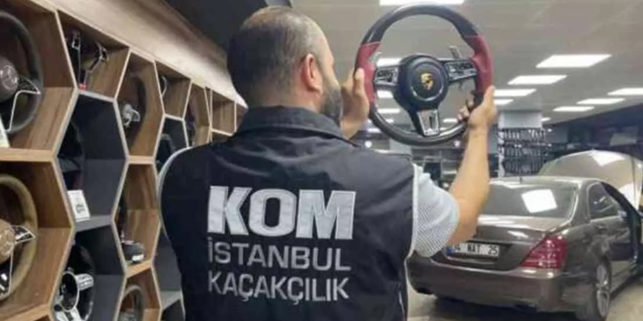 İstanbul'da 110 milyonluk kaçak malzeme ele geçirildi