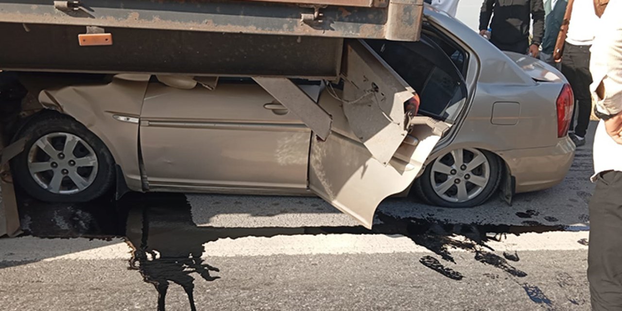 Hatay'da feci kaza: 2 yaralı