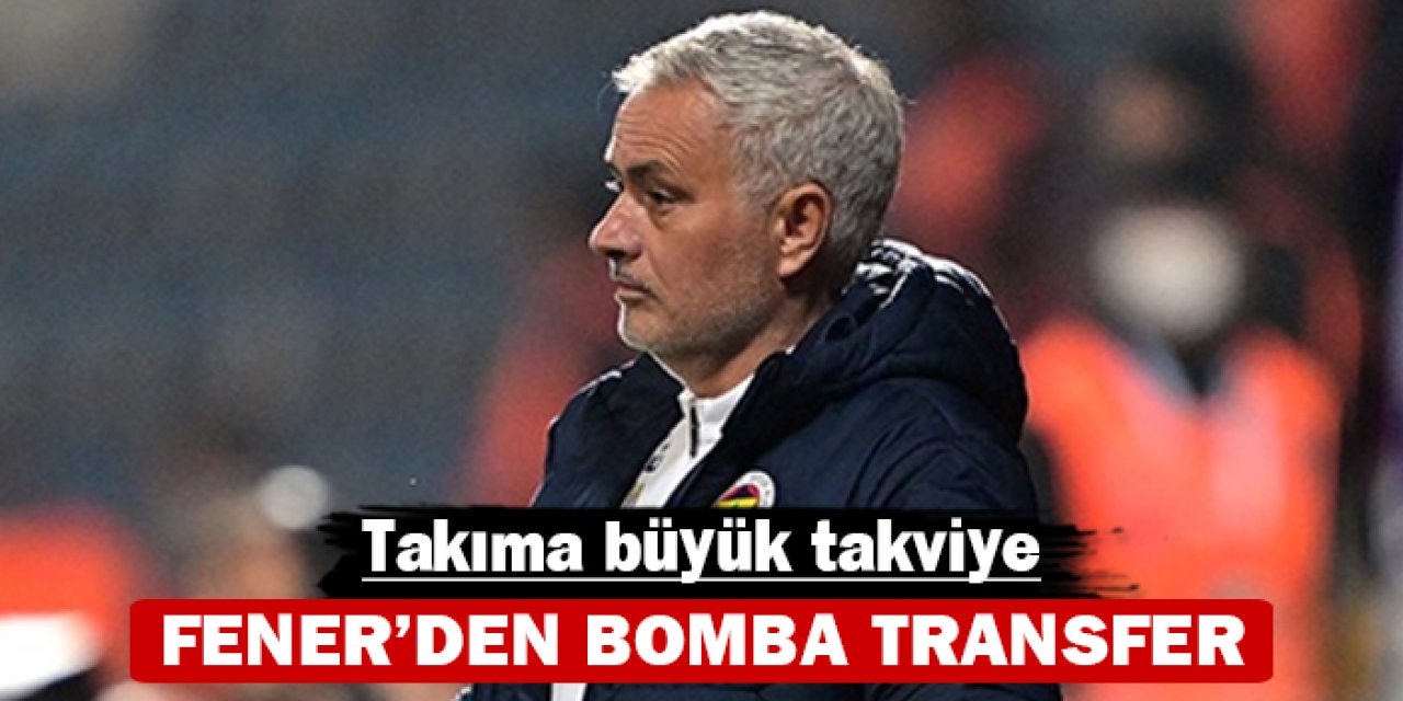 Takıma büyük takviye: Fener'den bomba transfer