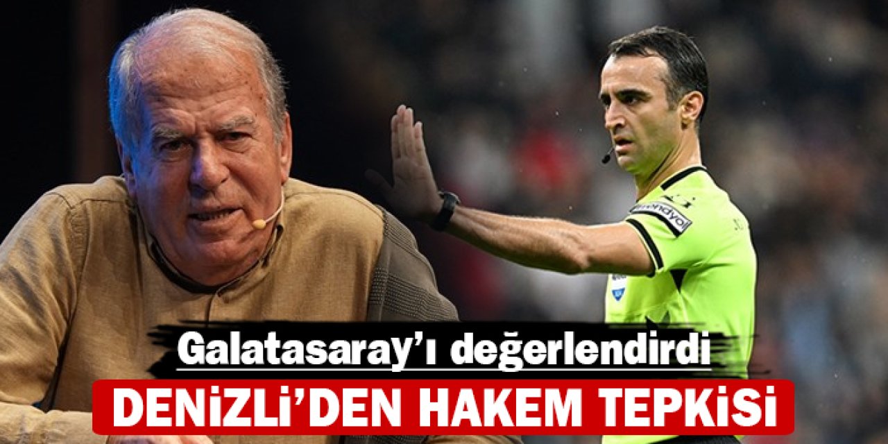 Mustafa Denizli'den hakem tepkisi: Galatasaray'ı değerlendirdi