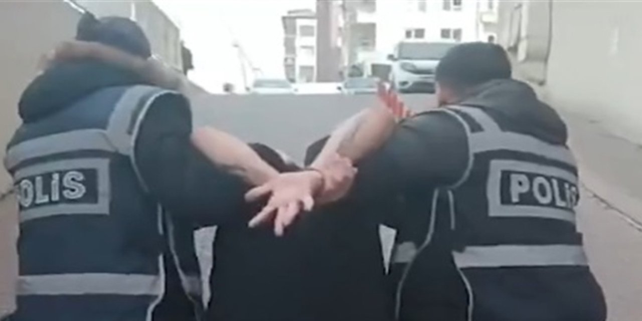 13 yıldır aranan suçlu mutfak dolabında yakalandı