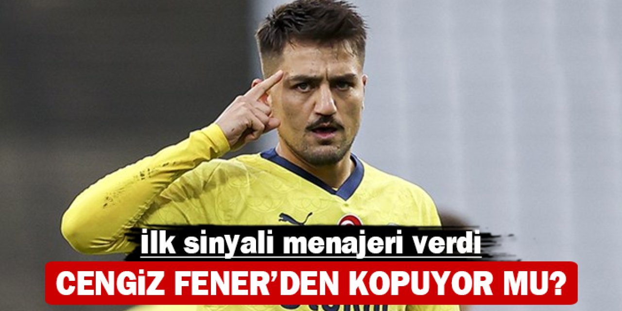 Cengiz Fener'den kopuyor mu? İlk sinyali menajeri verdi