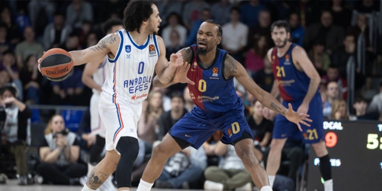 Anadolu Efes Barcelona deplasmanında mağlup