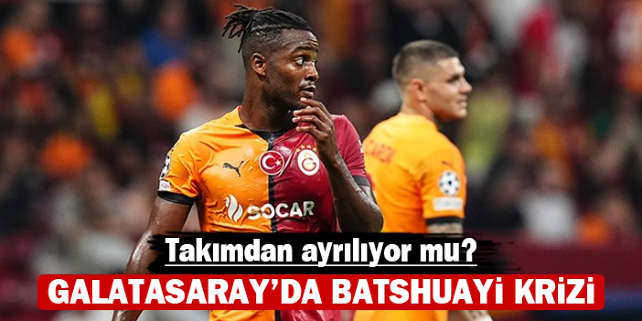 Galatasaray’da Batshuayi krizi: Takımdan ayrılıyor mu?