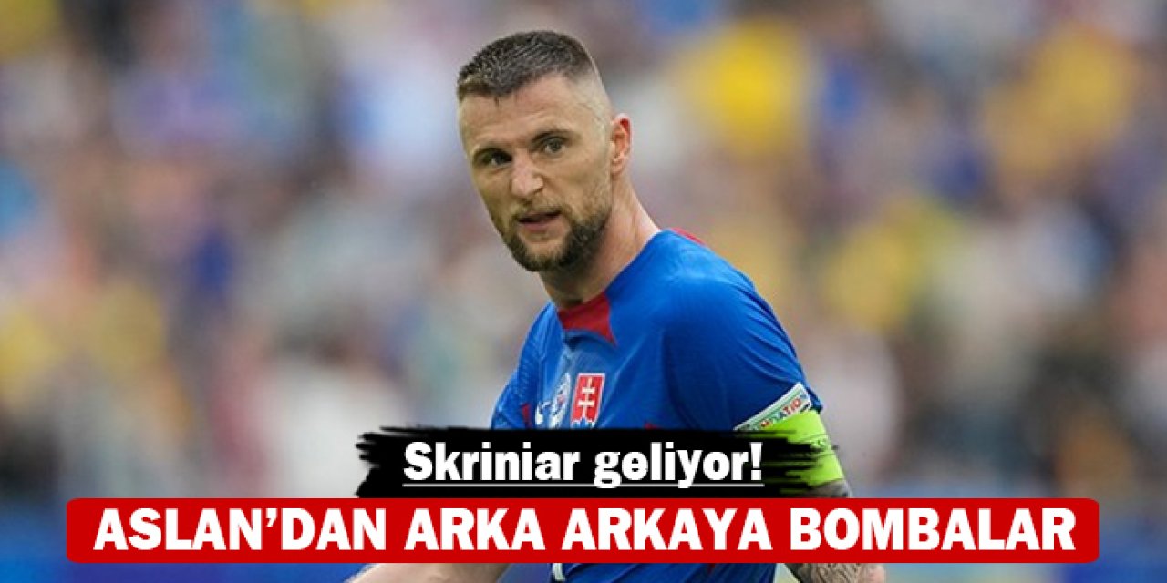 Galatasaray'dan arka arkaya bombalar: Skriniar geliyor