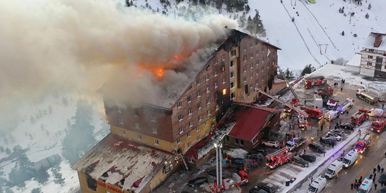 Otel yangınında can kaybının yükselmesinden endişe ediliyor