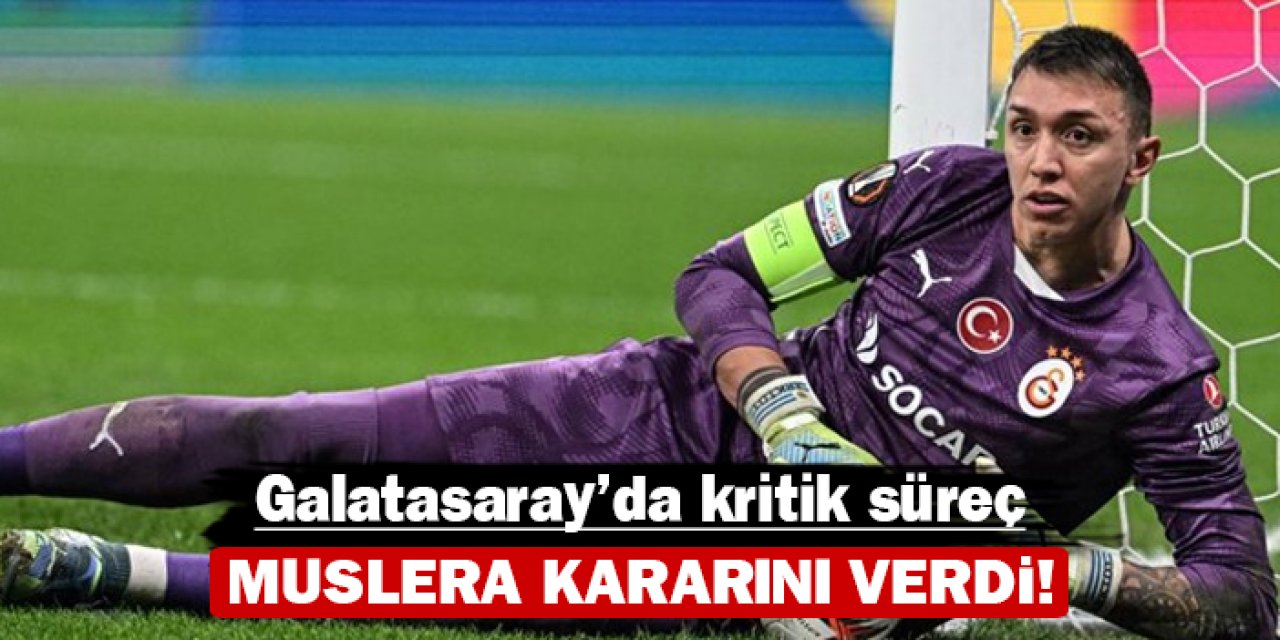 Muslera kararını verdi: Aslan'da kritik süreç