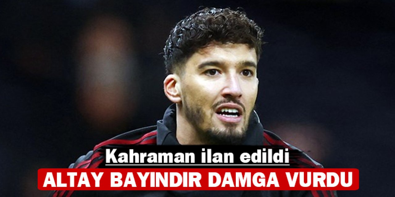 Altay damga vurdu: Kahraman ilan edildi