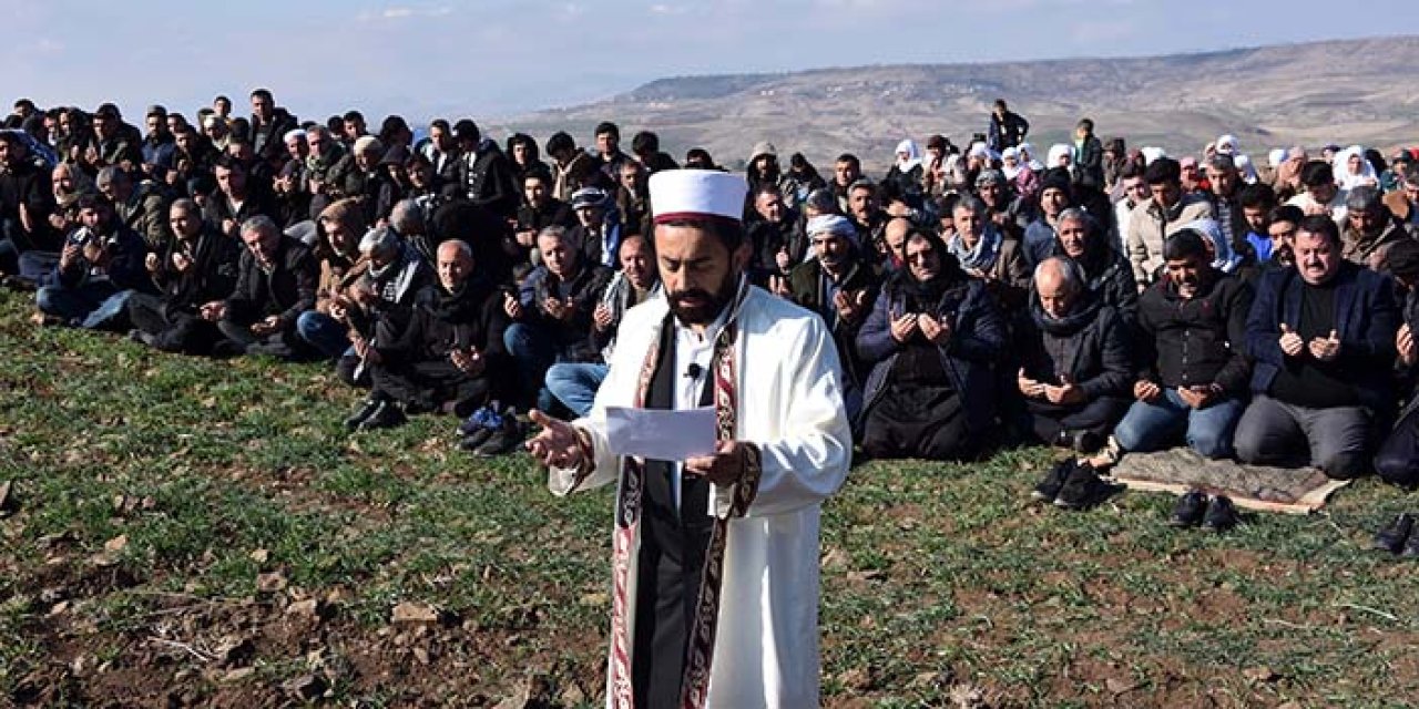 Şanlıurfa'nın Taşlıkara Mahallesi'nde yağmur duası