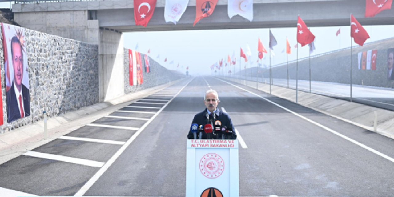 Elazığ-Harput il yolu hizmete girdi: Ulaşımda 2 kilometre kısalma sağlandı