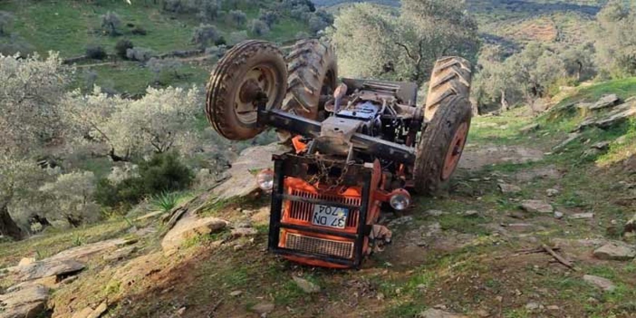 Aydın'da Traktör Devrildi: 1 Ölü