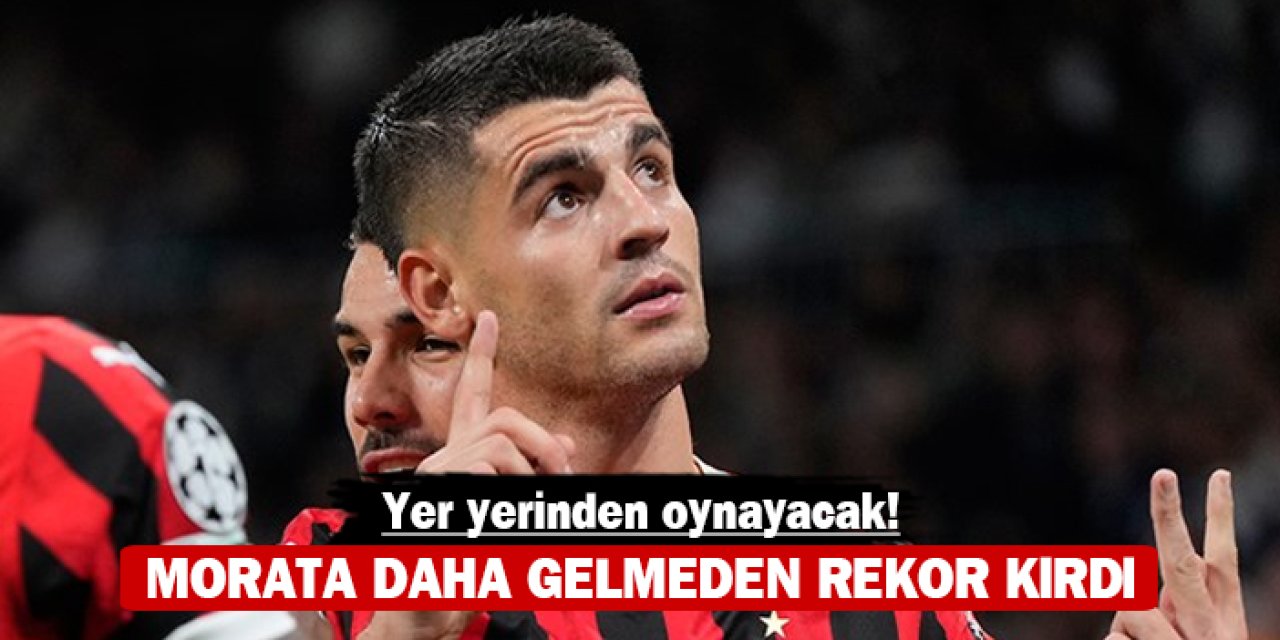 Galatasaray'dan Alvaro Morata için görkemli imza töreni