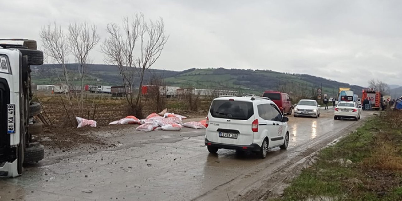 Samsun’da feci TIR kazası: 1 ölü, 2 ağır yaralı