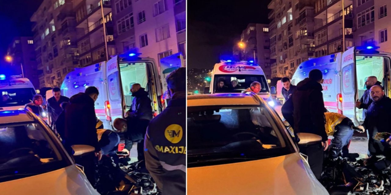 İzmir Konak'ta trafik kazası: 1 kişi hastaneye kaldırıldı