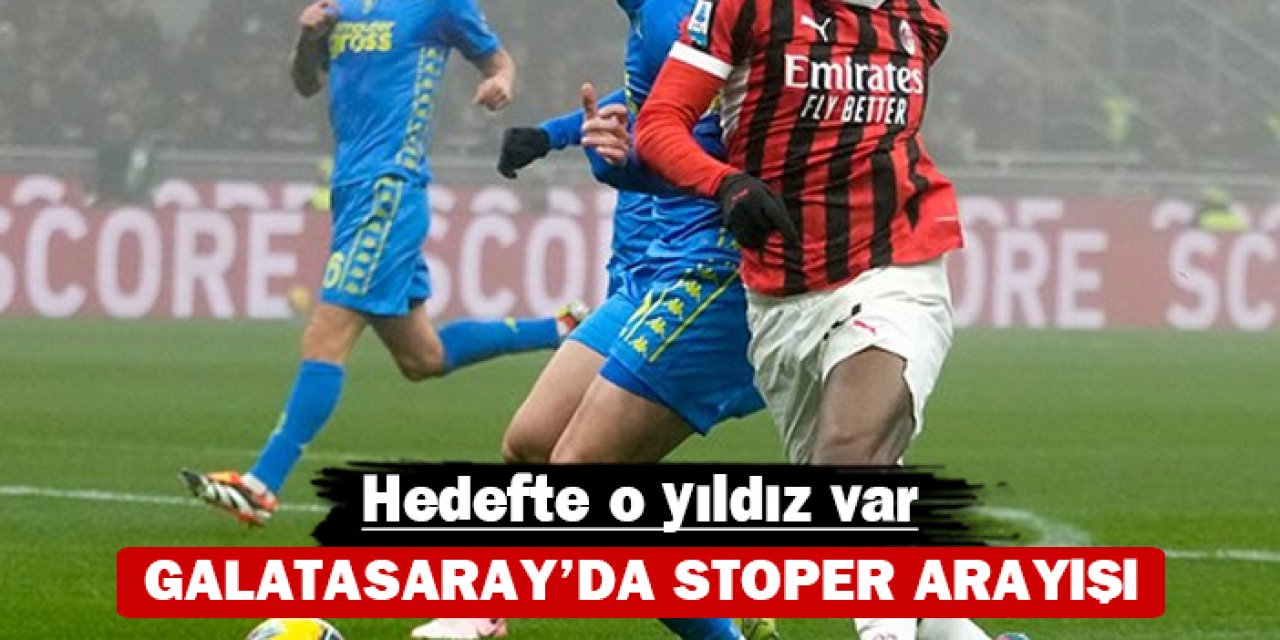 Galatasaray’da stoper arayışı: Hedefte o yıldız var