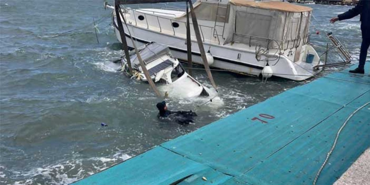 Urla’da Fırtına Felaketi: Tekne Battı, Bir Kişi Denize Düştü