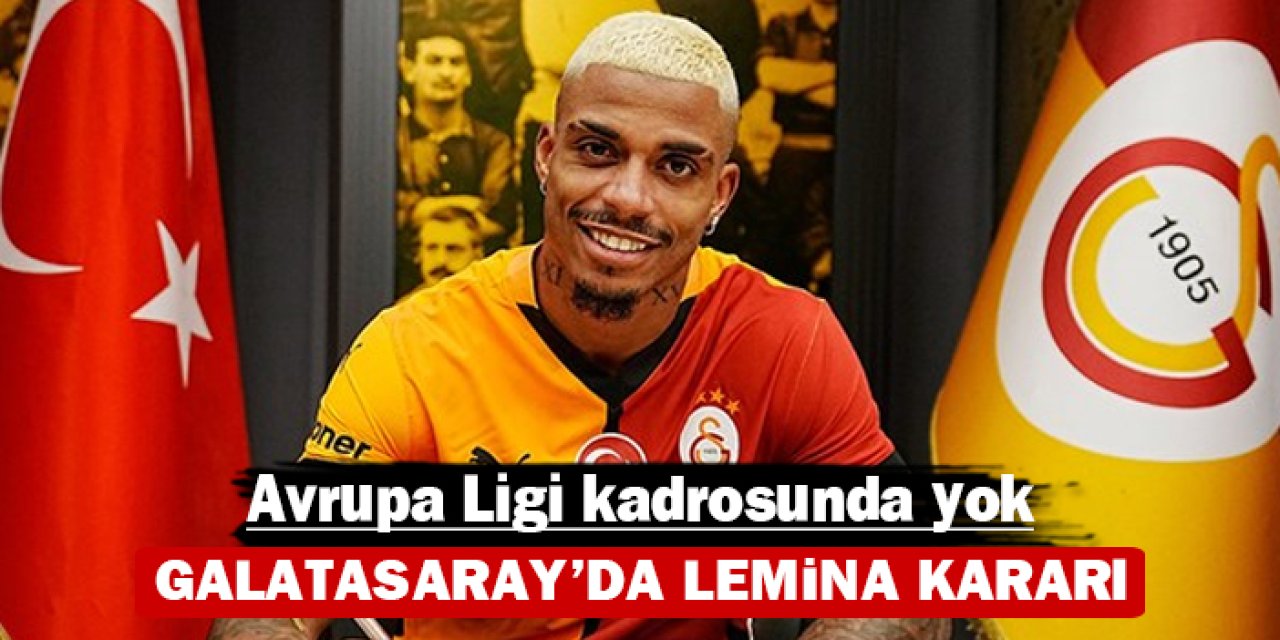 Galatasaray’da Lemina kararı: Avrupa Ligi kadrosunda yok