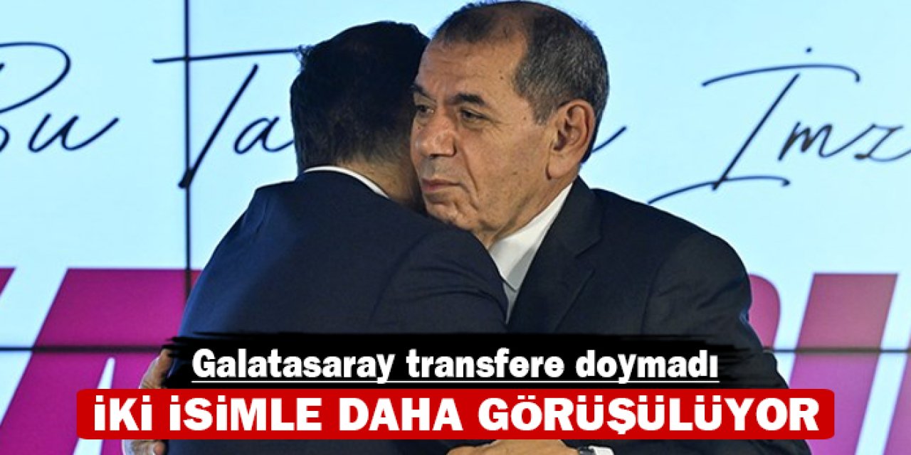 Galatasaray transfere doymadı: İki isimle daha görüşülüyor