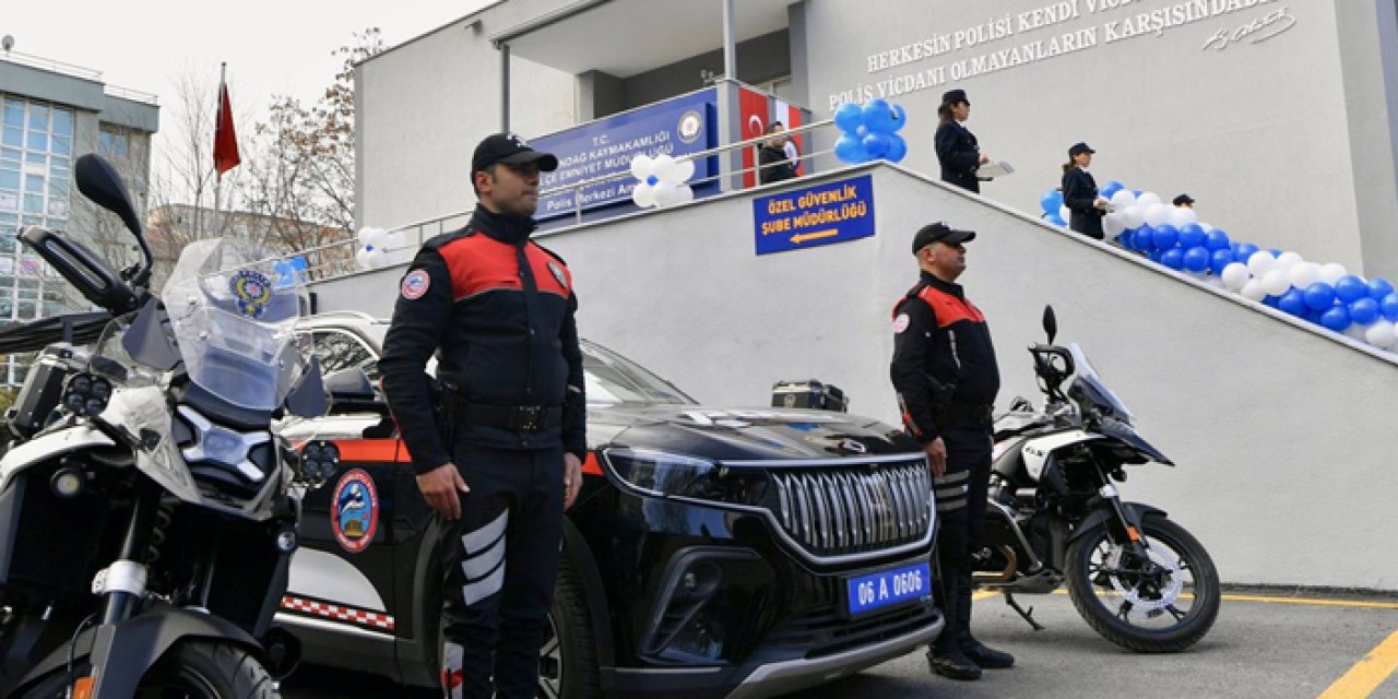 Ankara’nın göbeğinde yeni polis yerleşkesi hizmete açıldı