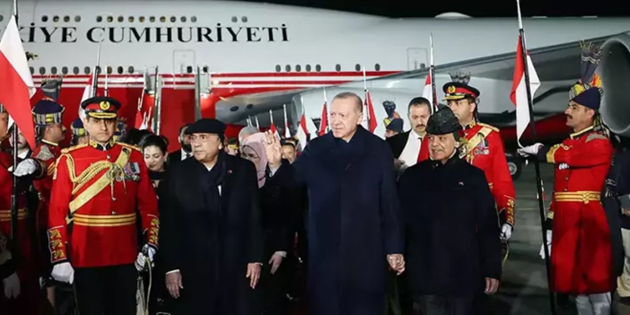 Cumhurbaşkanı Erdoğan’dan Pakistan’a resmi ziyaret