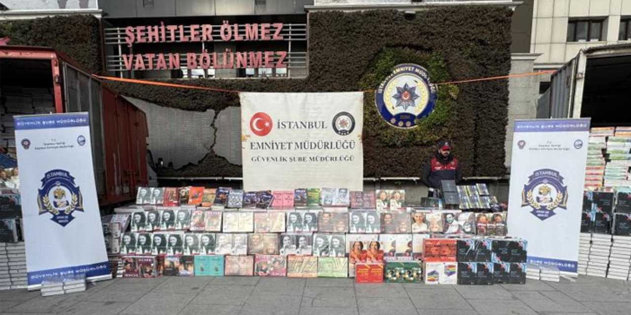 İstanbul’da 94 binden fazla korsan kitap yakalandı