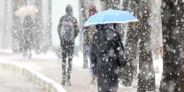 Meteoroloji'den kar ve sağanak yağış uyarısı