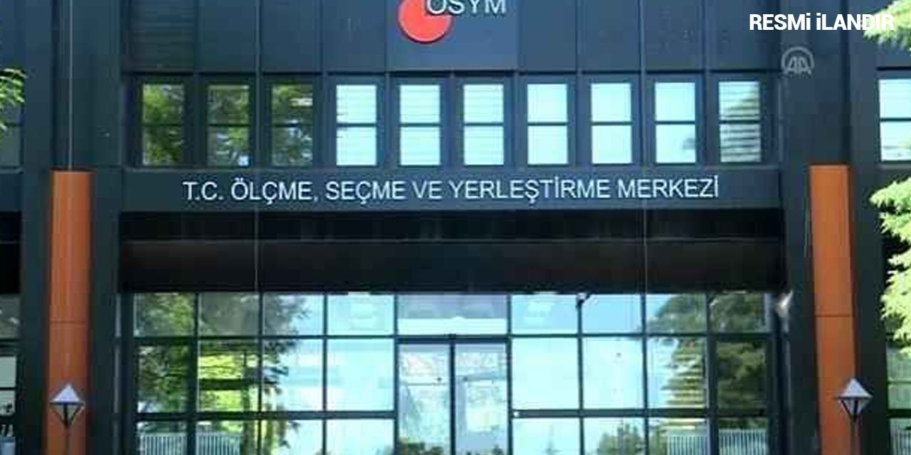 T.C. ÖLÇME SEÇME VE YERLEŞTİRME MERKEZİ BAŞKANLIĞI ATIK  KAĞIT VE PLASTİK MALZEME SATIŞ İLANI