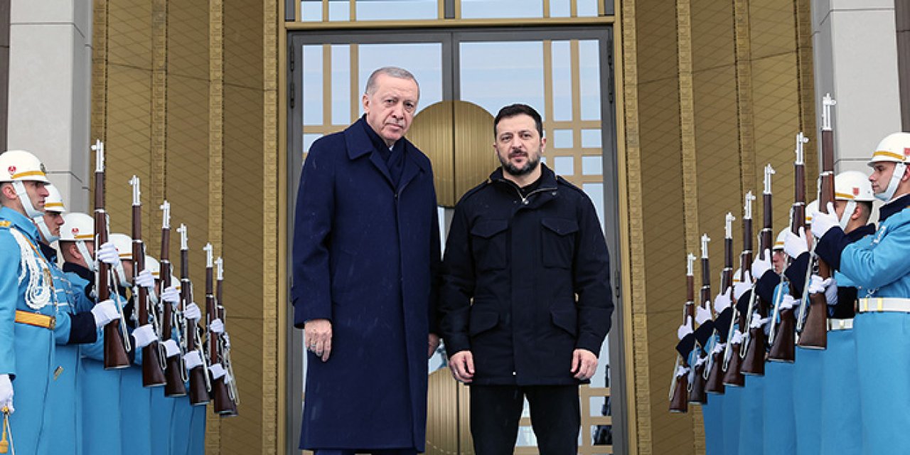 Cumhurbaşkanı Erdoğan, Zelenskiy ile görüştü