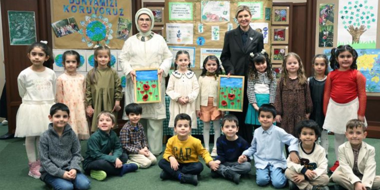 Emine Erdoğan: "Türkiye Ukrayna dostluğu gelecek nesillere ilham olsun"