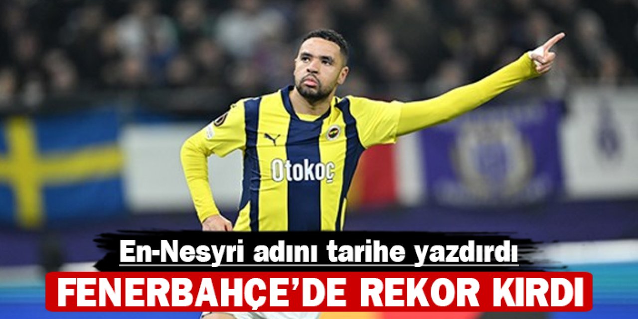 En-Nesyri adını tarihe  yazdırdı: Fenerbahçe'de rekor kırdı