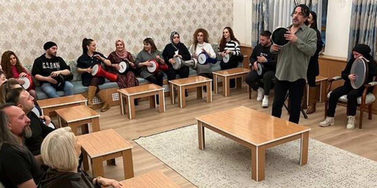 Yozgat'ta kadınlar, darbuka ritim grubu ile sosyalleşiyor