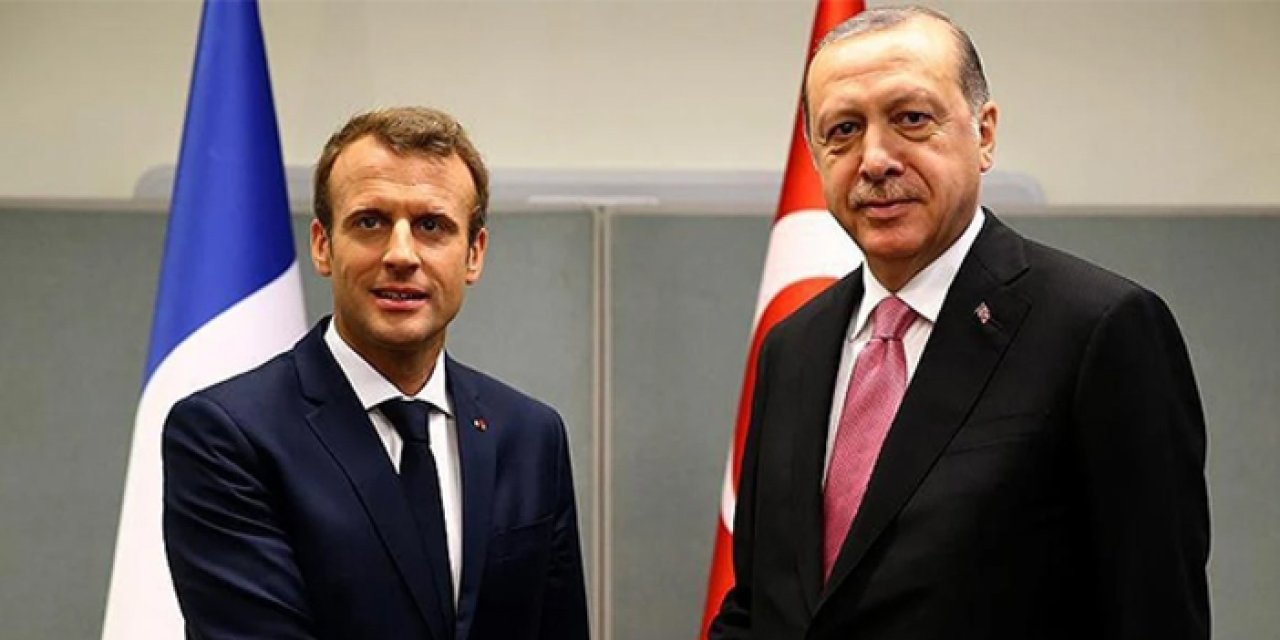 Cumhurbaşkanı Erdoğan, Macron ile görüştü: Türkiye barışa hazır!