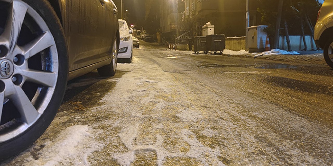 İstanbul’da dondurucu soğuk: Buzlanma trafiği olumsuz etkiledi