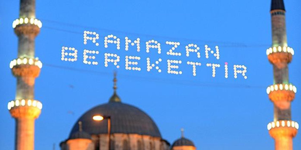 Ramazan ayı başlıyor: Bu akşam ilk teravih kılınacak