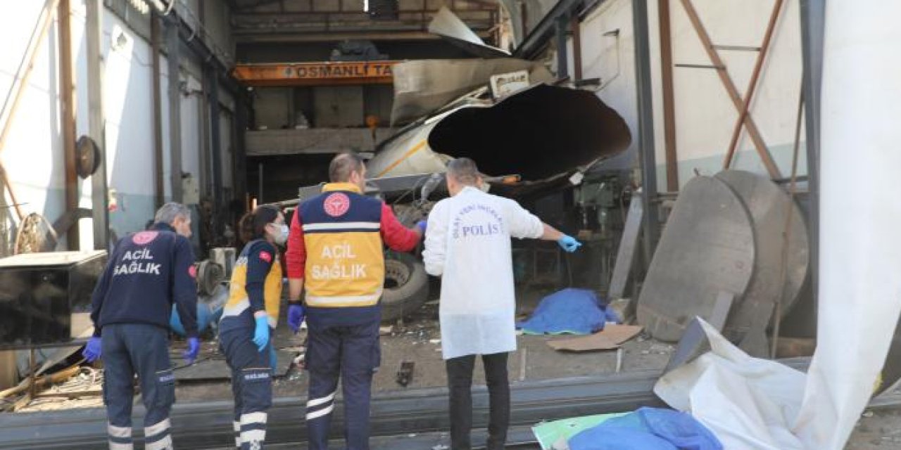 Gaziantep’te yakıt tankeri patladı: 2 kişi hayatını kaybetti, 2 yaralı