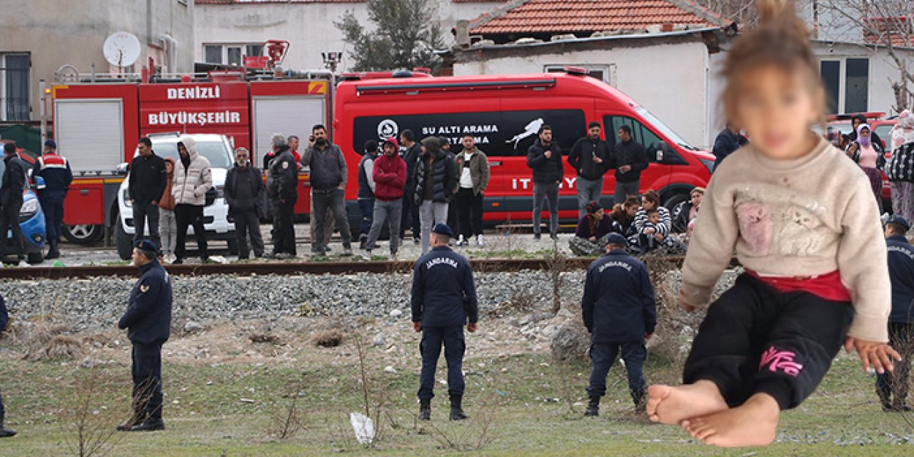 Denizli’de 4 yaşındaki Nazlı'yı bulmak için ekipler her yeri arıyor