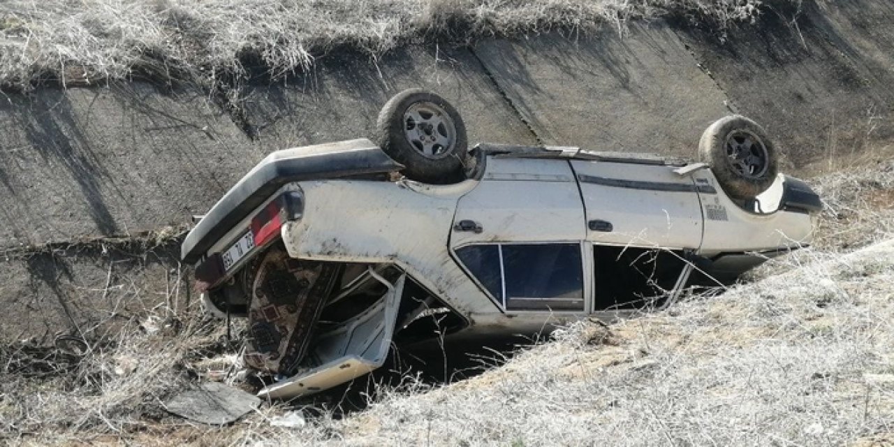 Isparta’da feci kaza: 1 ölü, 2 yaralı