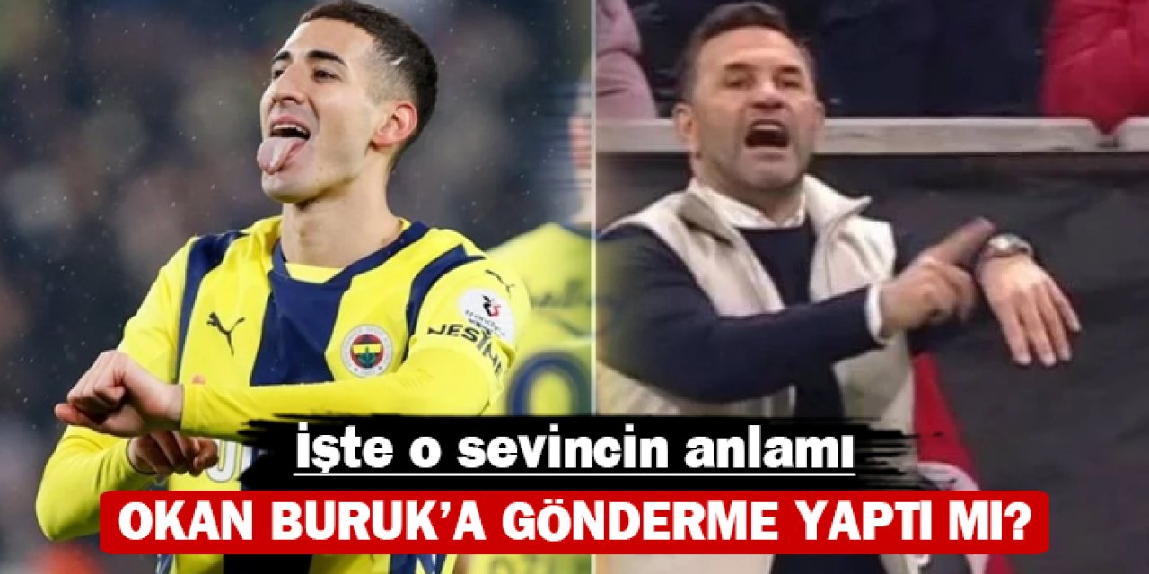 İşte o sevincin anlamı: Okan Buruk'a gönderme yaptı mı?