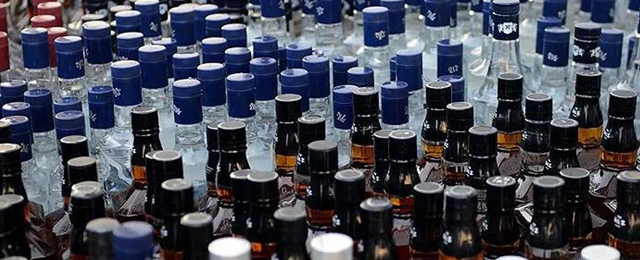 Samandağ’da 1260 litre sahte içki ele geçirildi