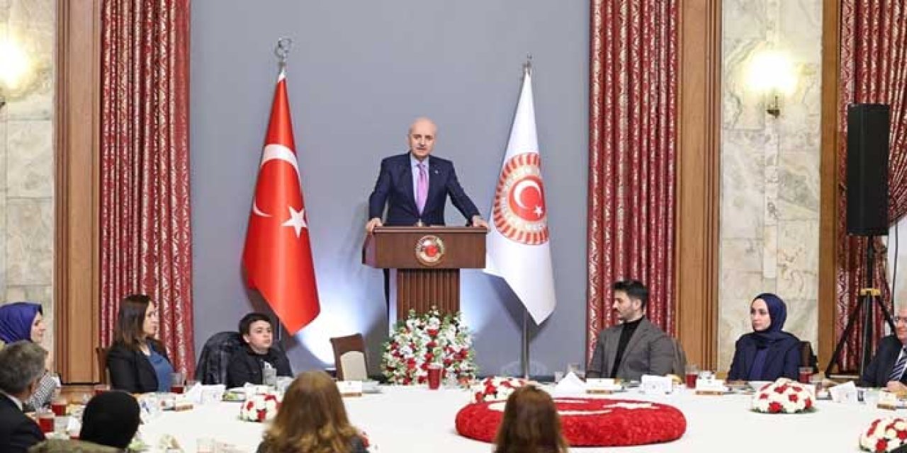 TBMM Başkanı Numan Kurtulmuş: Terör belasını tarihin çöplüğüne atacağız