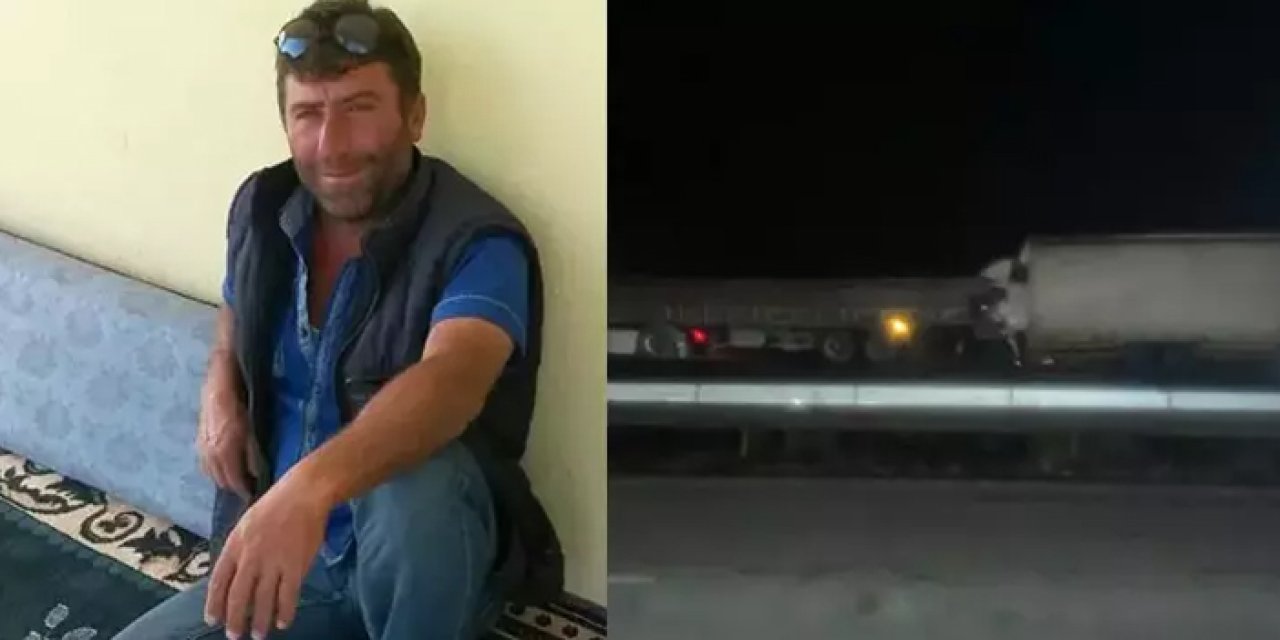 Ankara’da kamyon yol kenarındaki tıra çarptı: Sürücü hayatını kaybetti