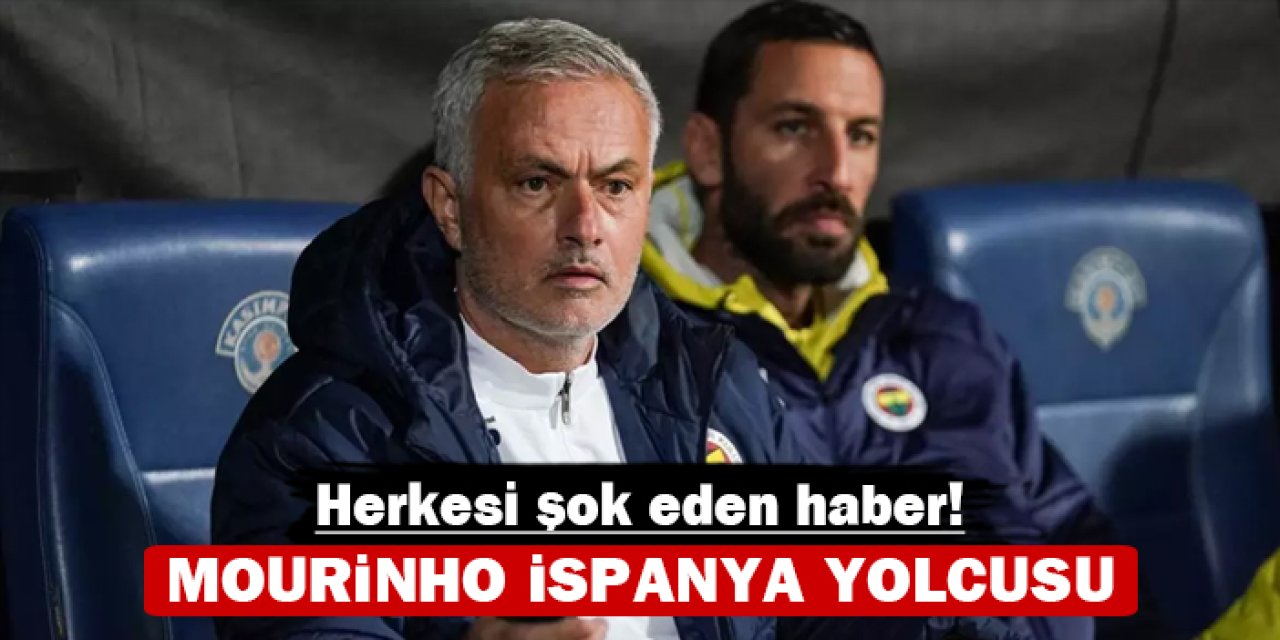 Mourinho İspanya yolcusu: Herkesi şok eden haber!