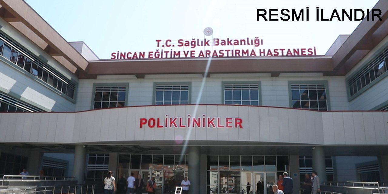 SİNCAN EĞİTİM VE ARAŞTIRMA HASTANESİ MAHKUM KOĞUŞU IP TABANLI KAPALI DEVRE KAMERA (CCTV) ALIM İŞİ İHALESİ