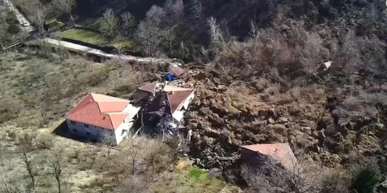 Karlar eridikçe Karadeniz Bölgesi'de heyelan riski artıyor