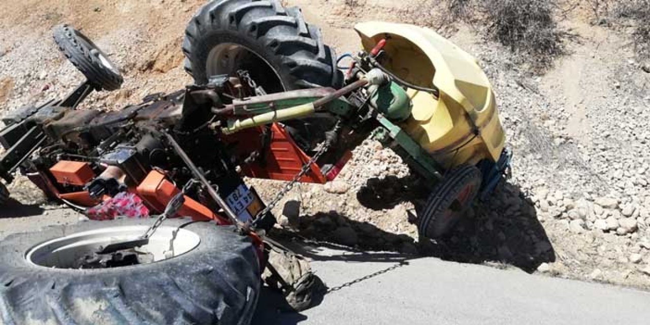 Malatya’da Feci Kaza: Kontrolden Çıkan Traktör Can Aldı