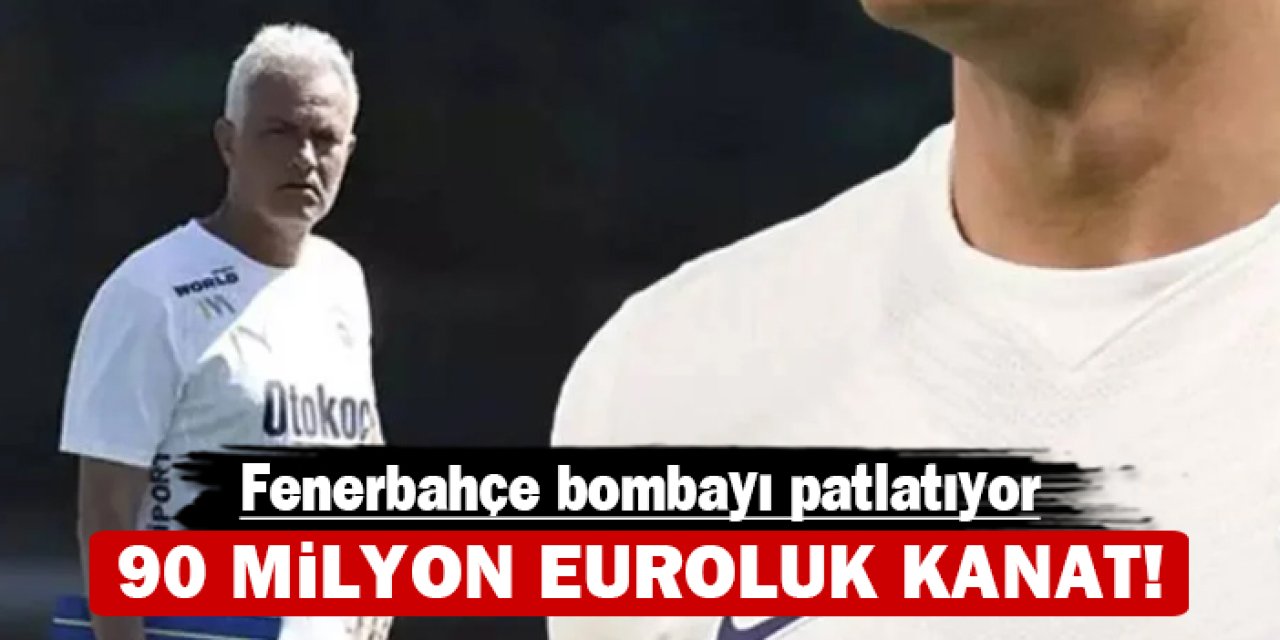 Fenerbahçe bombayı patlatıyor: 90 milyon euroluk kanat!