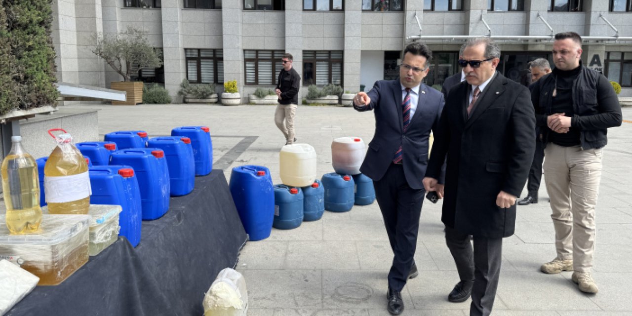 İstanbul'da tır baskınında 1,3 ton uyuşturucu yakalandı